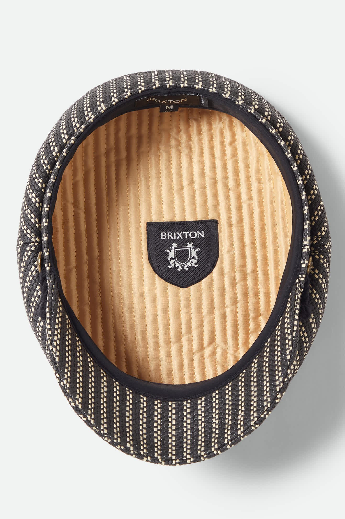 Fiddler Lightweight Fisherman Cap - Black/Natural Straw - Welcome To ...